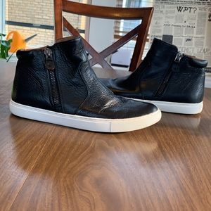 Kenneth Cole Gentle Souls Leather Ankle Boots